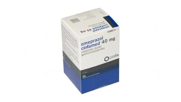 Omeprazole Almus 40 mg gastro-resistant hard capsules capsules, hard, enteric-coated