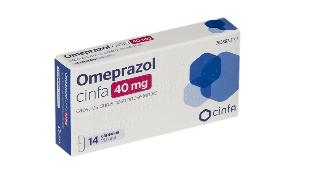 Omeprazolo CINFA 40 mg capsule rigide gastroresistenti capsula, dura gastrorresistente