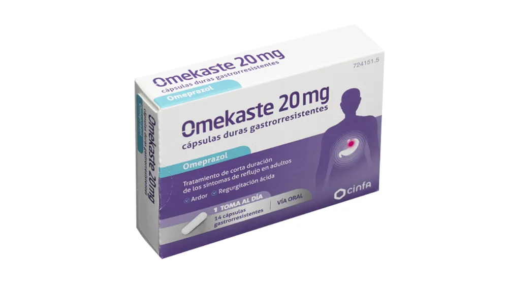 Omeprazolo Cinfalab 20 mg capsule rigide gastrorresistenti capsula, dura gastrorresistente