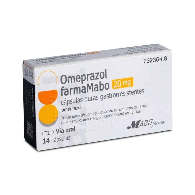Omeprazolo Farmamabo 20 mg capsule rigide gastrorésistenti capsula, dura gastrorresistente