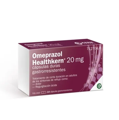 Omeprazolo Healthkern 20 mg capsule rigide gastroresistenti capsula, dura gastrorresistente