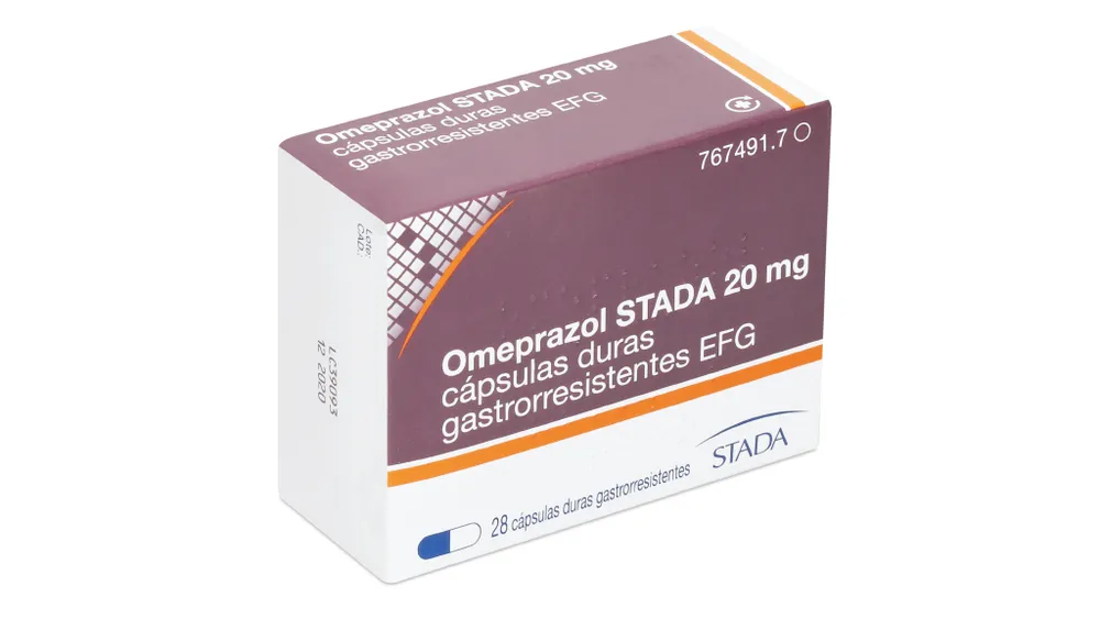 Omeprazolo Stada 20 mg capsule rigide gastroresistenti EFG capsula, dura gastrorresistente