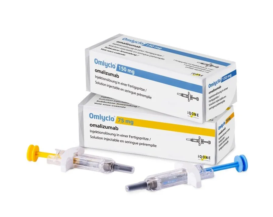 Omylclo 150 mg solution for injection in pre-filled syringe solution for injection in a pre-filled syringe