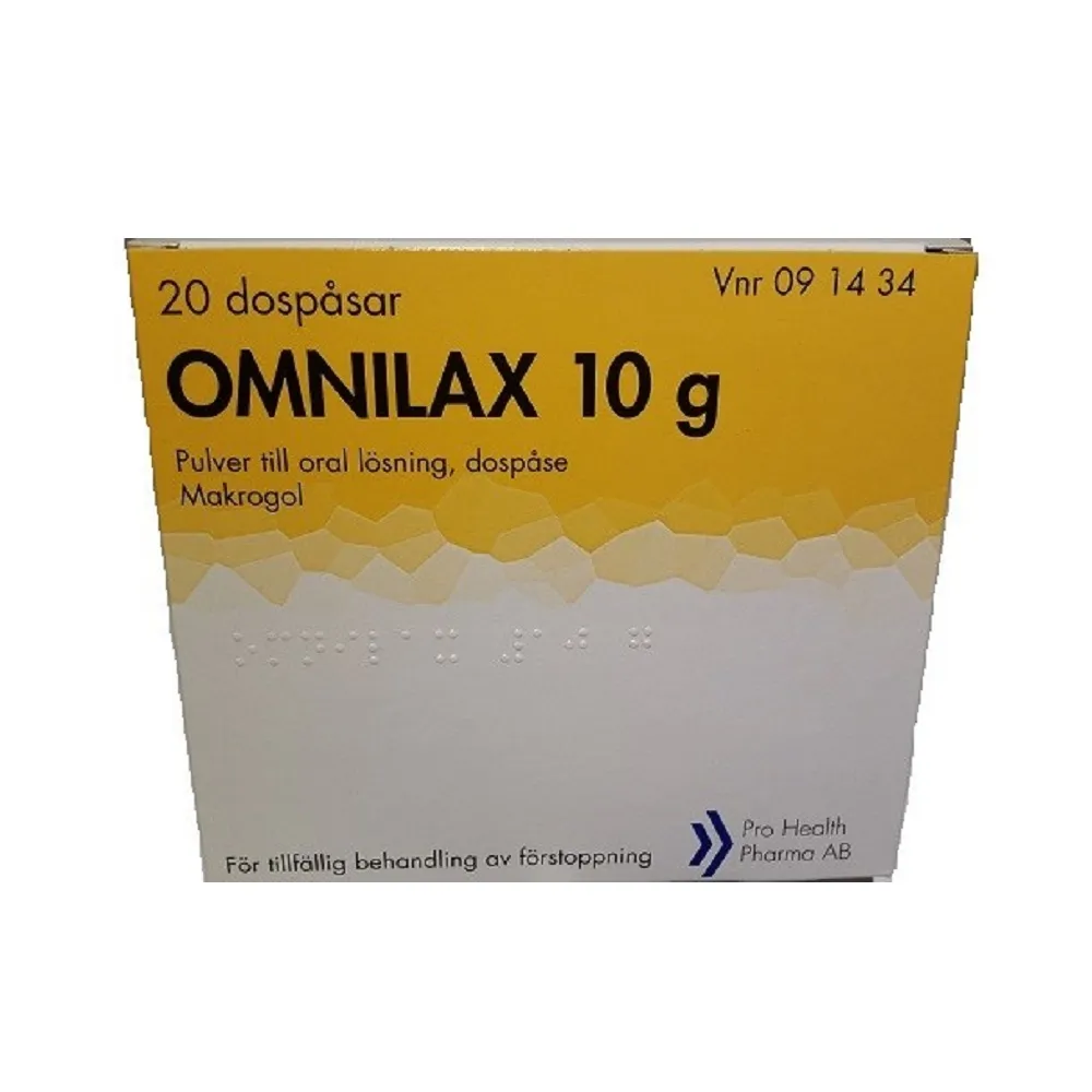 Omnilax 10 g powder for oral solution in sachet powder for oral solution in sachet