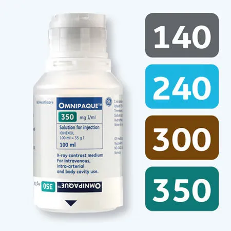 Omnipaque 350 mg iodine/ml solution for injection solution for injection