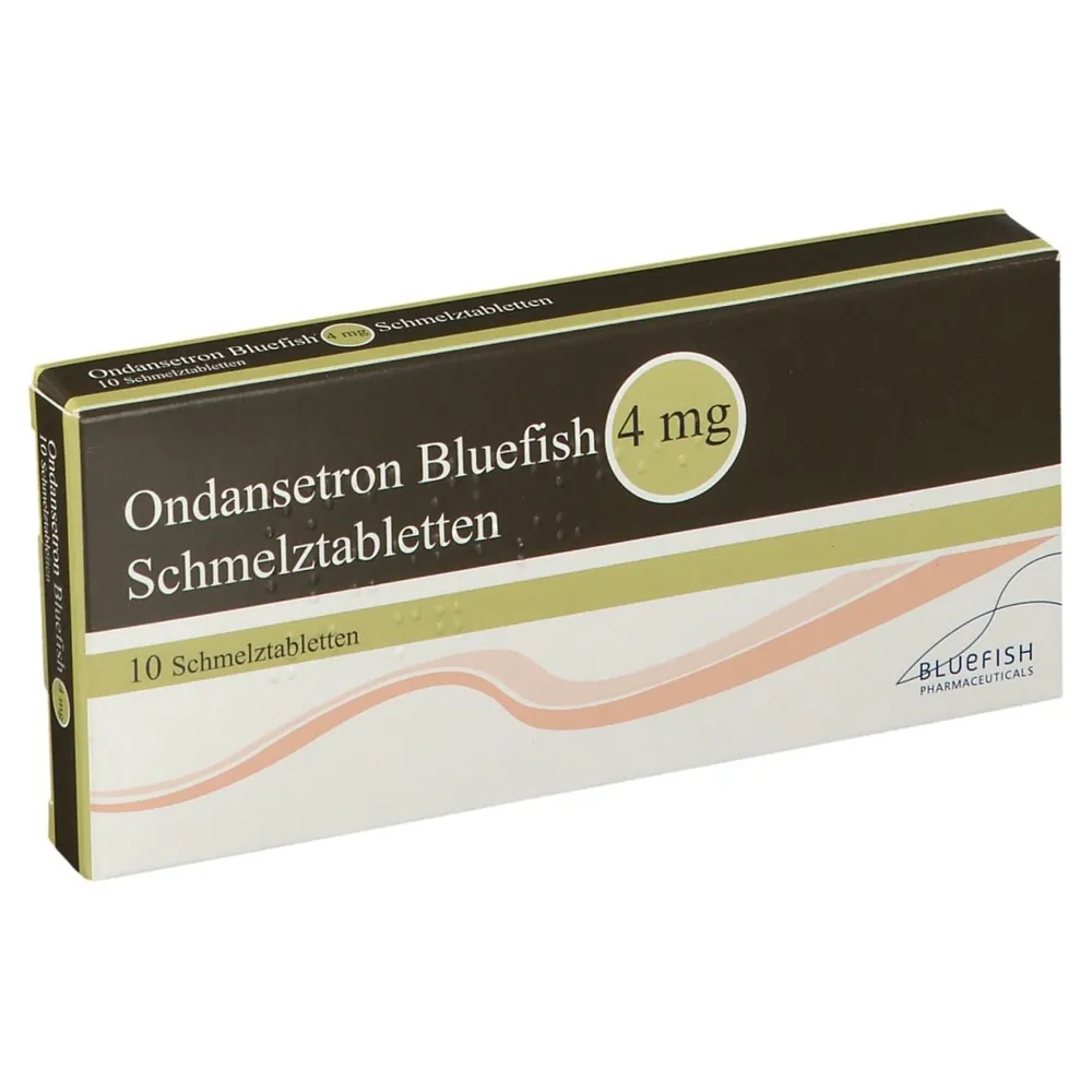 Ondansetron Bluefish 4 mg orodispersible tablets EFG tablets, buccodispersable