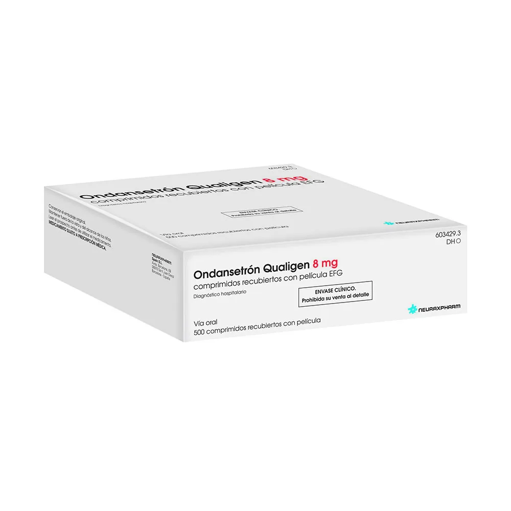 Ondansetron Qualigen 8 mg film-coated tablets EFG tablets, film-coated
