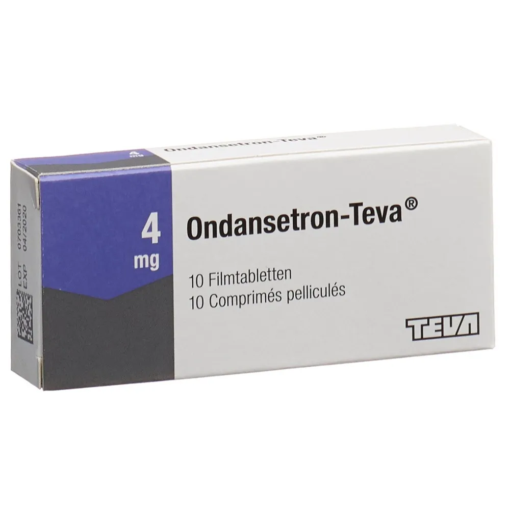 Ondansetron Teva-Ratio 4 mg compresse rivestite con film EFG compresse, rivestite con film