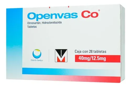 Openvas Plus 40 mg/12,5 mg compresse rivestite con film compresse, rivestite con film