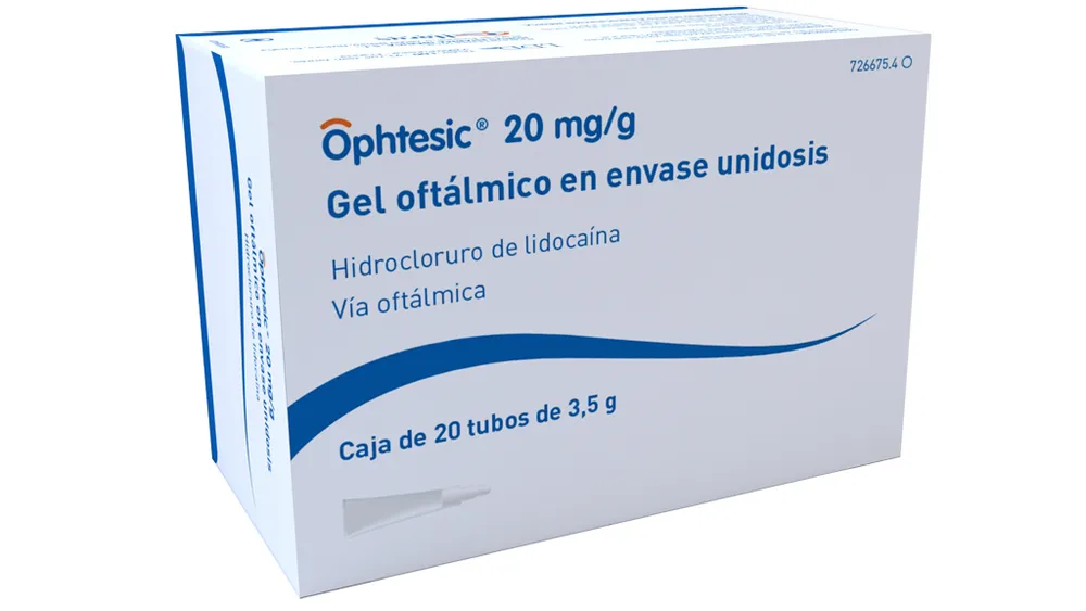 Ophtesic 20 mg/g ophthalmic gel in single-dose container gel, ophthalmic, in single-dose container