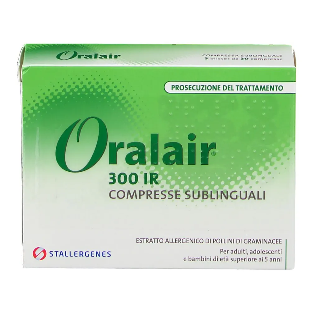 Oralair 300 IR compresse sublinguali compresse, sublinguali
