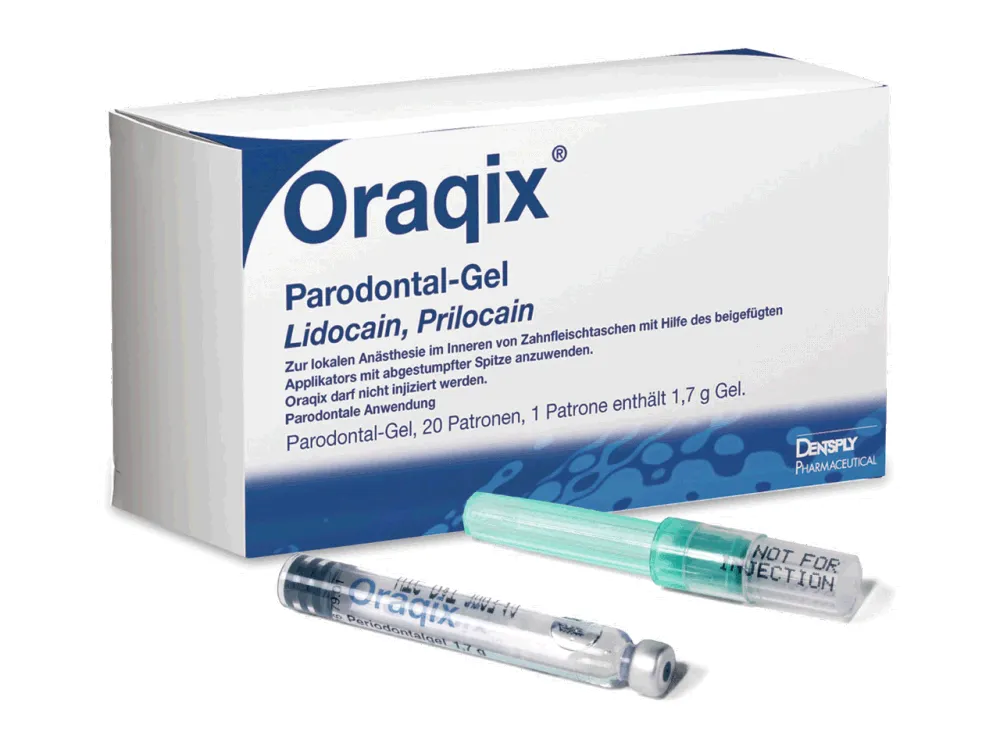 Oraqix periodontal gel gel, periodontal