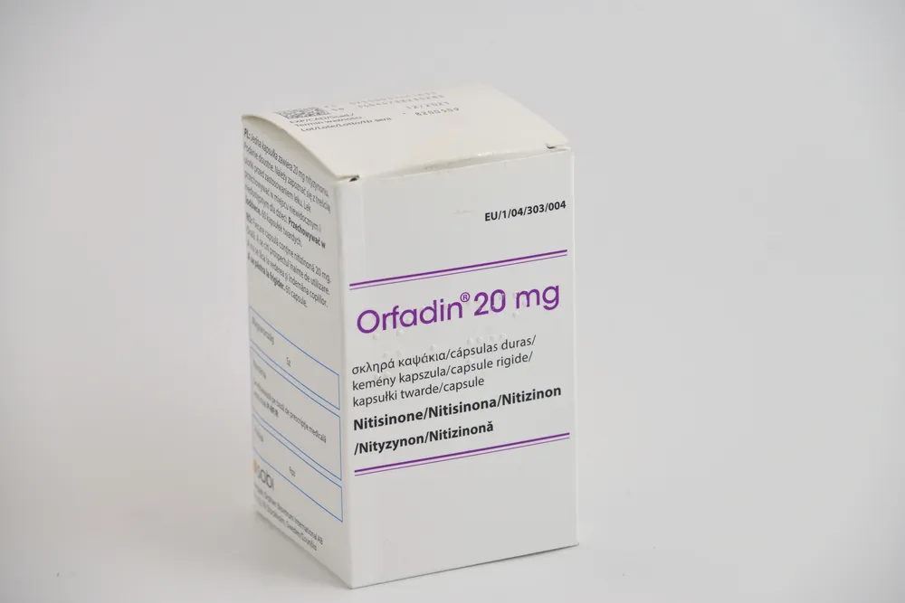 Orfadin 20 mg hard capsules capsules, hard