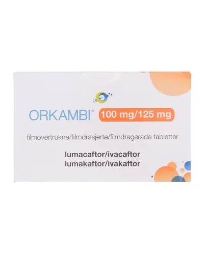 Orkambi 100 mg/125 mg film-coated tablets tablets, film-coated
