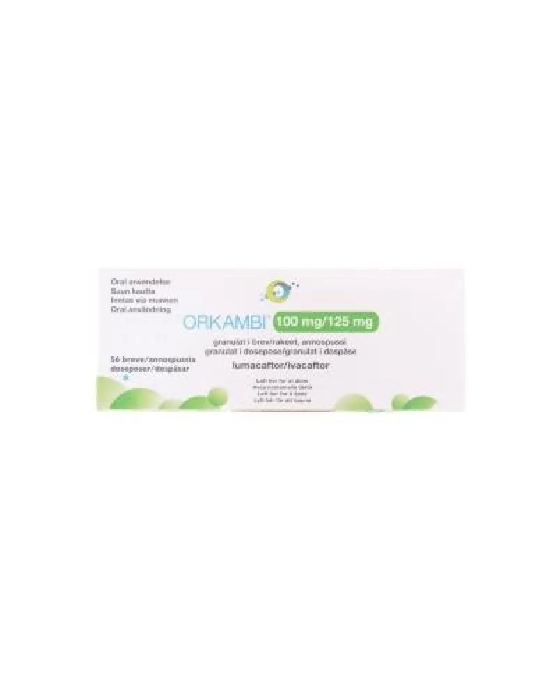 Orkambi 100 mg/125 mg granulato in bustina granulato