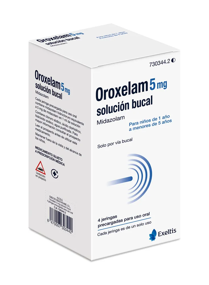 Oroxelam 5 mg soluzione orale soluzione, orale