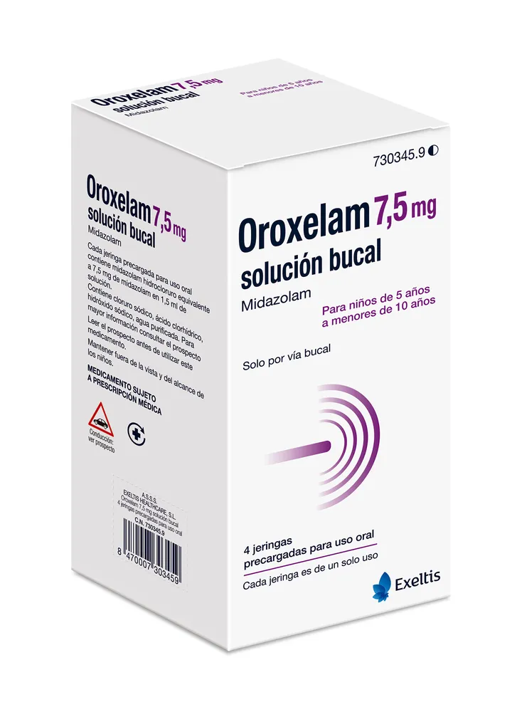 Oroxelam 7,5 mg soluzione orale soluzione, orale