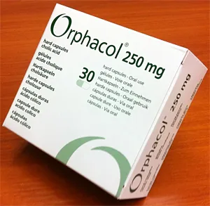 Orphacol 250 mg capsule rigide capsule, rigide