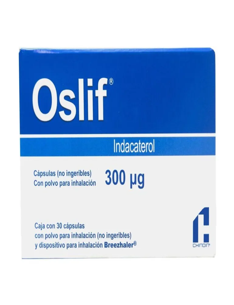 Oslif Breezhaler 300 microgrammi polvere per inalazione (capsula dura) polvere per inalazione, in capsule rigide