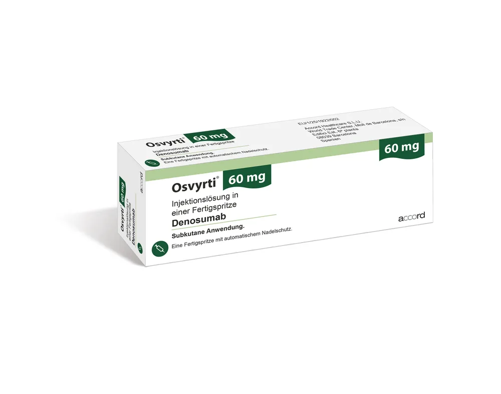 Osvyrti 60 mg solution for injection in pre-filled syringe solution for injection