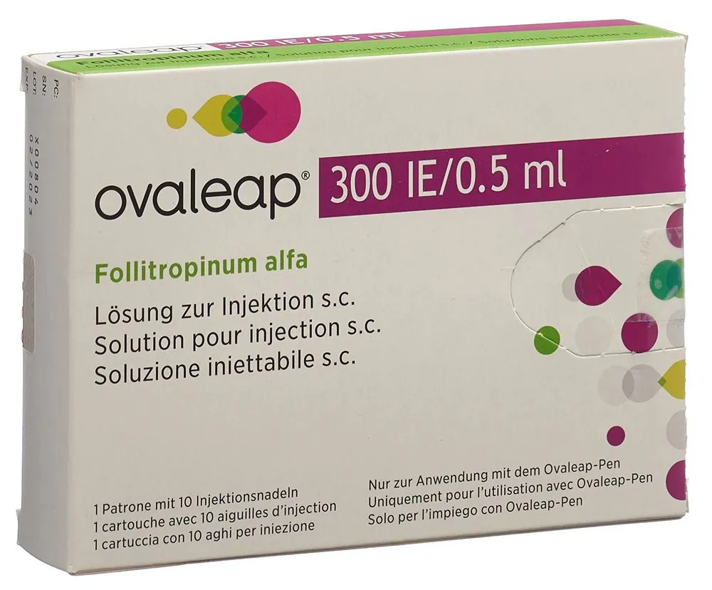 Ovaleap 300 UI/0,5 ml soluzione iniettabile soluzione per infusione