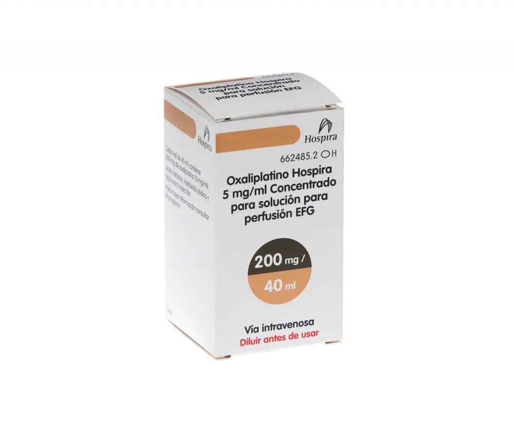 Oxaliplatin Teva 5 mg/ml concentrate for infusion solution EFG solution for infusion, concentrate