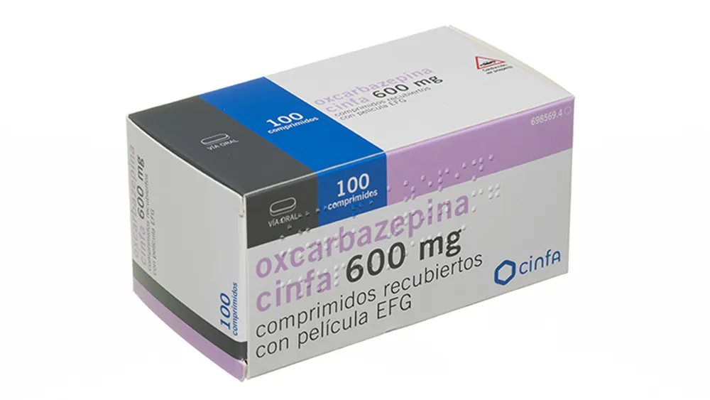 Oxcarbazepine Cinfa 600 mg film-coated tablets EFG tablets, film-coated
