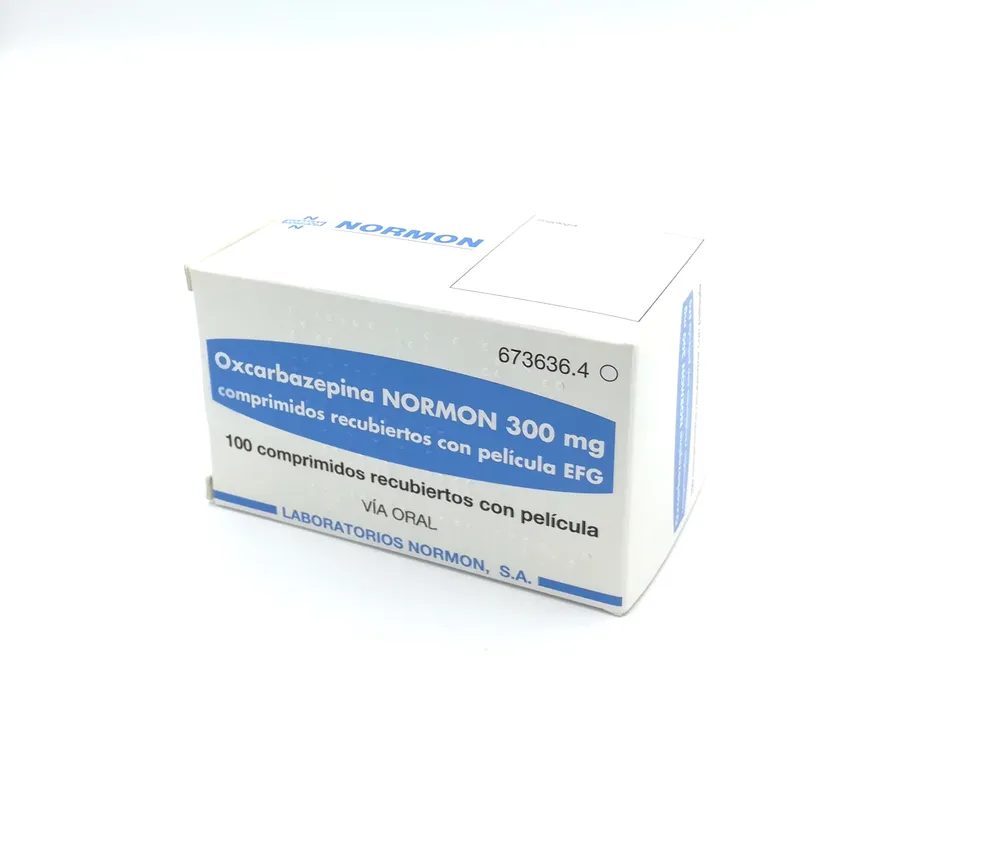Oxcarbazepine Normon 300 mg film-coated tablets EFG tablets, film-coated