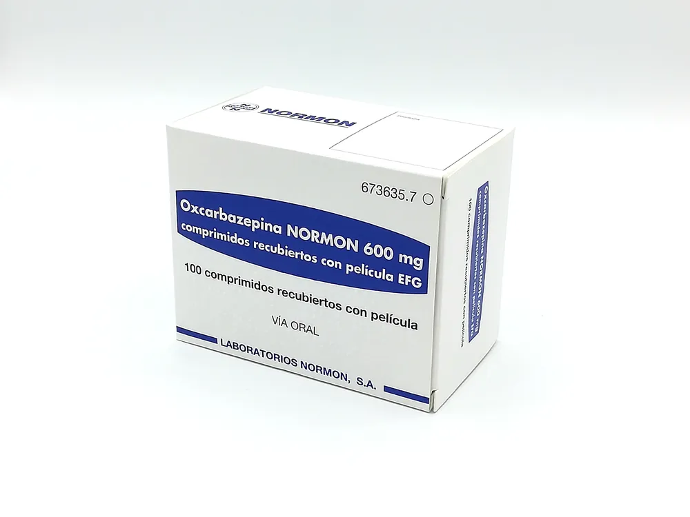 Oxcarbazepine Normon 600 mg film-coated tablets EFG tablets, film-coated
