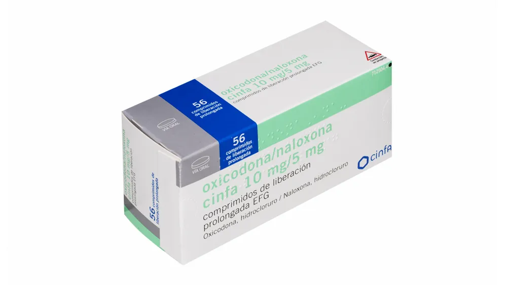 Oxycodone/naloxone Cinfa 10 mg/5 mg prolonged-release tablets EFG tablets, prolonged-release