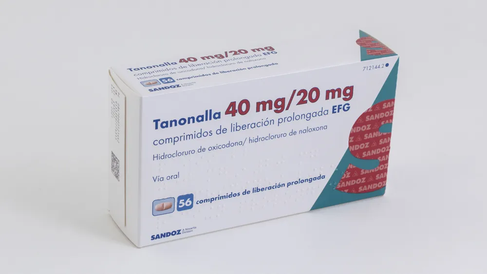 Oxicodone/naloxone Sandoz 40 mg/20 mg compresse a rilascio prolungato EFG compresse, a rilascio prolungato