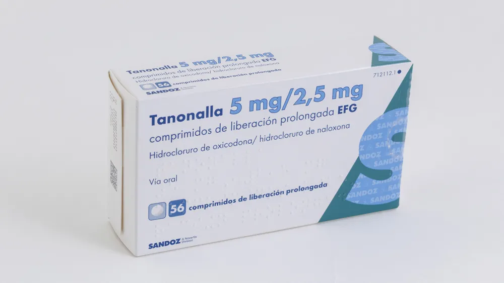 Oxicodone/naloxone Sandoz 5 mg/2,5 mg compresse a rilascio prolungato EFG compresse, a rilascio prolungato