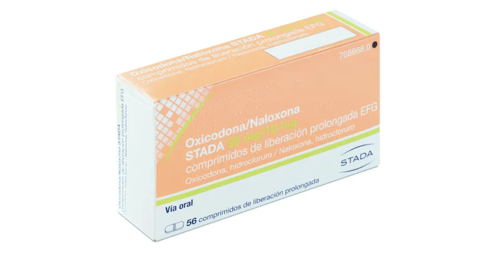 Oxycodone/naloxone Stada 20 mg/10 mg prolonged-release tablets EFG tablets, prolonged-release