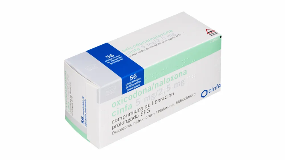 Oxicodone/naloxone Teva 5 mg/2,5 mg compresse a rilascio prolungato EFG compresse, a rilascio prolungato