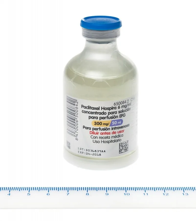 PACLITAXEL AUROVITAS 6 mg/ml CONCENTRADO PARA SOLUCION PARA PERFUSION EFG CONCENTRADO PARA SOLUCIÓN PARA PERFUSIÓN