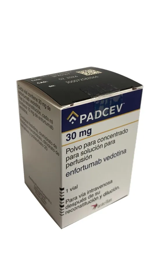 Padcev 30 mg polvere per concentrato per soluzione per infusione polvere per concentrato per soluzione per perfusione