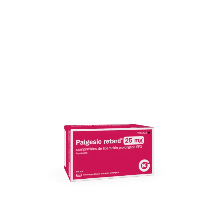 Palgesic Retard 25 mg compresse a rilascio prolungato EFG compresse, a rilascio prolungato