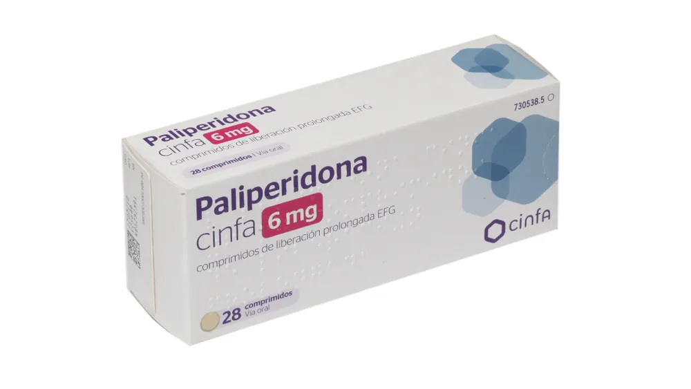 Paliperidone CINFA 6 mg prolonged-release tablets EFG tablets, prolonged-release