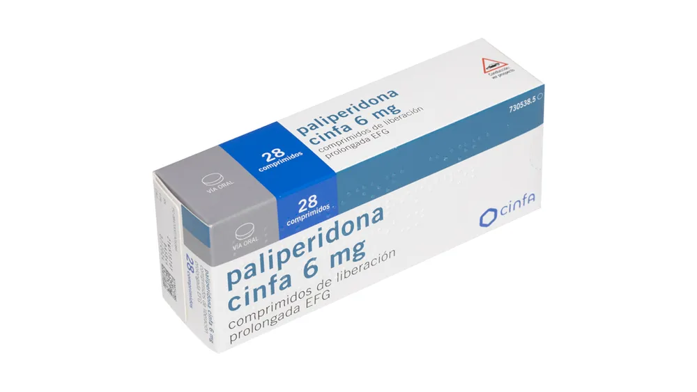Paliperidone Ratiopharm 6 mg prolonged-release tablets EFG tablets, prolonged-release