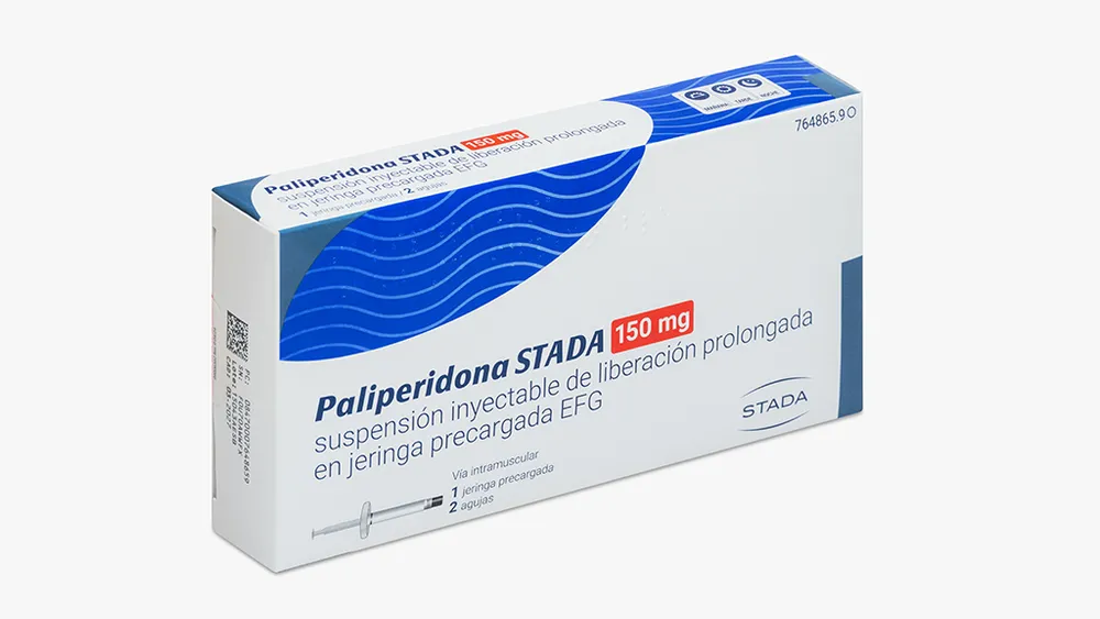 Paliperidone Stada 150 mg prolonged-release injectable suspension in pre-filled syringe EFG suspension for injection, prolonged release, in pre-filled syringe
