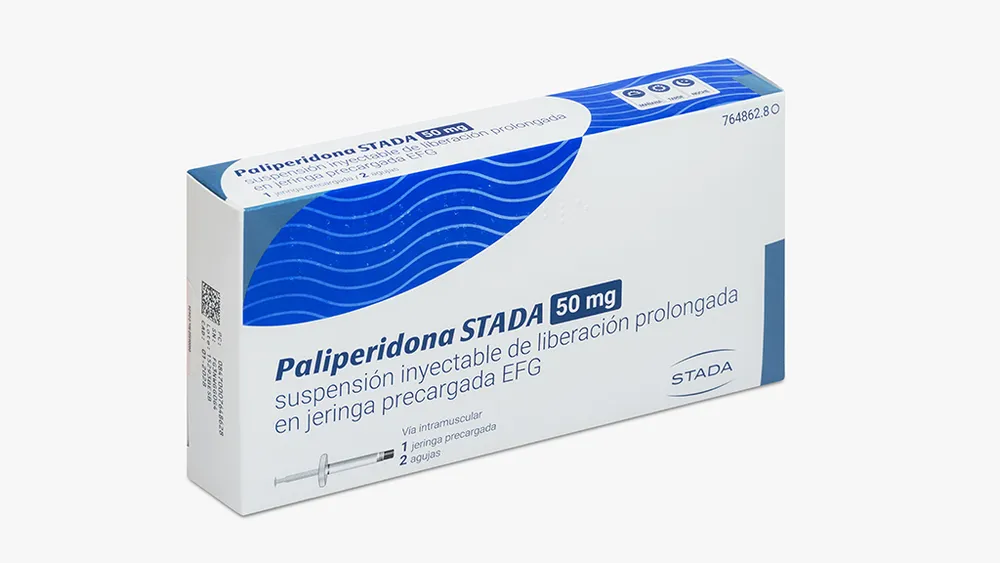 Paliperidone Stada 50 mg prolonged-release injectable suspension in pre-filled syringe EFG suspension for injection, prolonged release, in pre-filled syringe