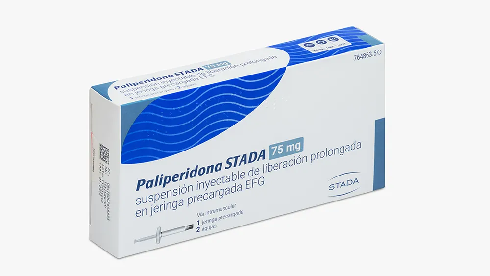 Paliperidone Stada 75 mg prolonged-release injectable suspension in pre-filled syringe EFG suspension for injection, prolonged release, in pre-filled syringe