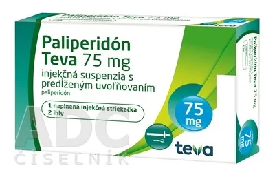 Paliperidone Teva 75 mg prolonged-release injectable suspension EFG suspension for injection, prolonged release