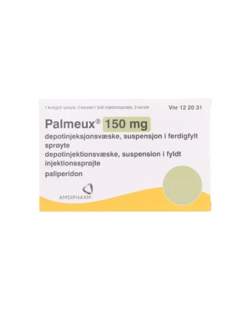 Palmeux 150 mg sospensione iniettabile a rilascio prolungato in siringa preriempita EFG sospensione per iniezione a rilascio prolungato, in siringa preriempita
