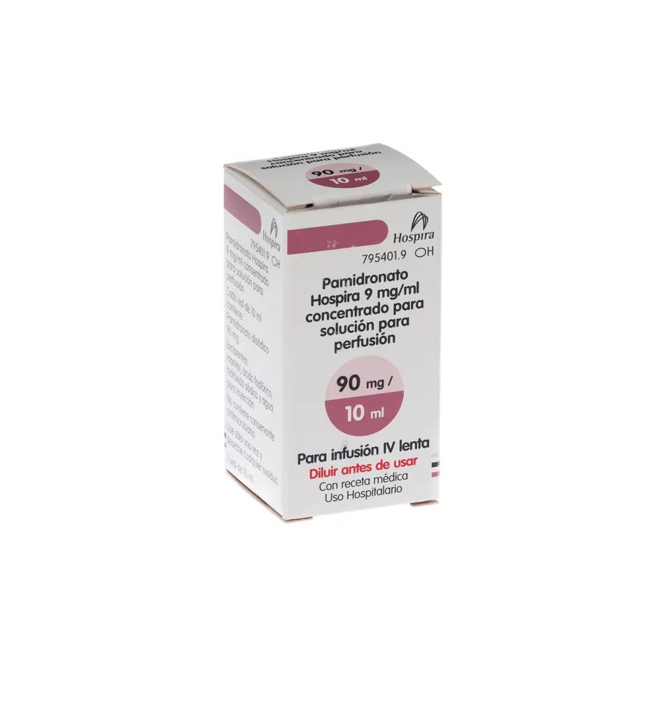 Pamidronate Hospira 9 mg/ml concentrate for solution for infusion solution for infusion, concentrate