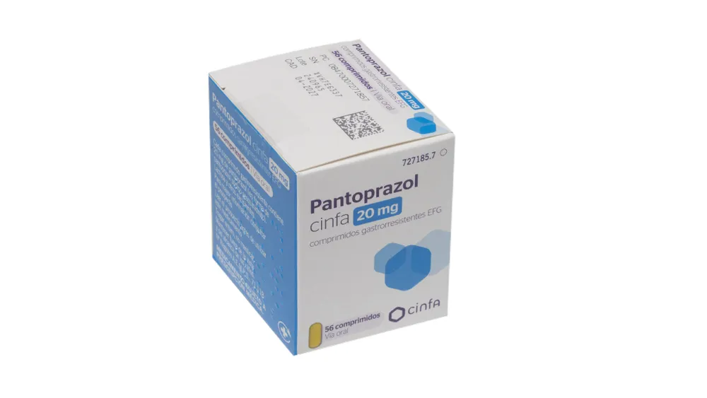 Pantoprazolo Cinfa 20 mg compresse gastroresistenti EFG compresse, rivestite con film