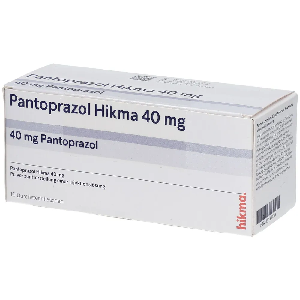 Pantoprazole Hikma 40 mg powder for injectable solution EFG powder for solution for injection