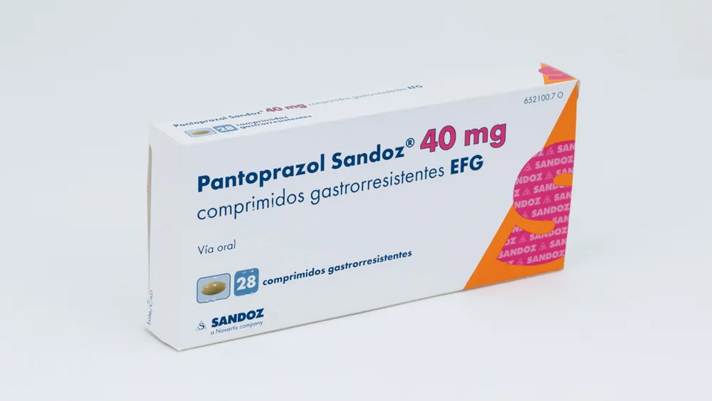 Pantoprazolo Sandoz 40 mg compresse gastroresistenti EFG compresse, rivestite con film