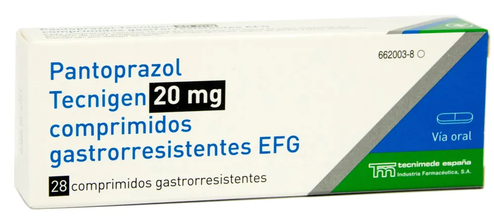 Pantoprazolo Tecnigen 20 mg compresse gastroresistenti EFG compresse, rivestite con film