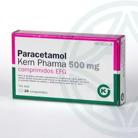 Paracetamolo Kern Pharma 500 mg compresse EFG compresse